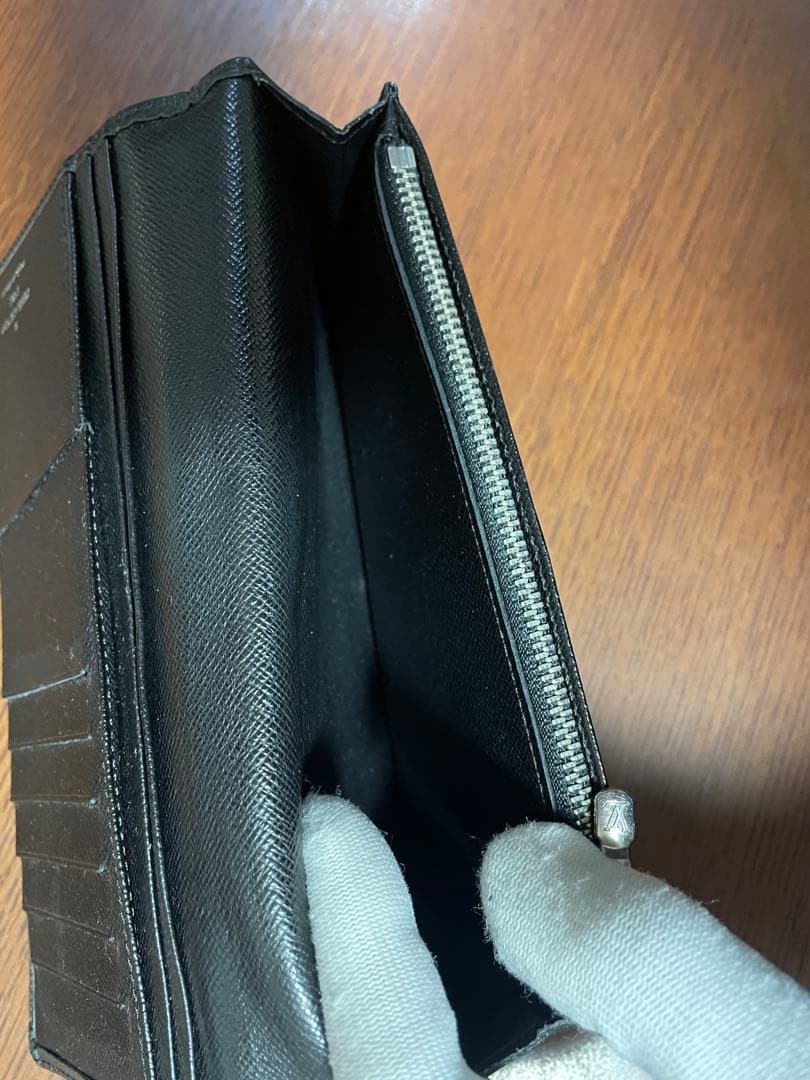 ルイヴィトン エピ ポルトフォイユ ブラザ 長財布 ノワール ブラック