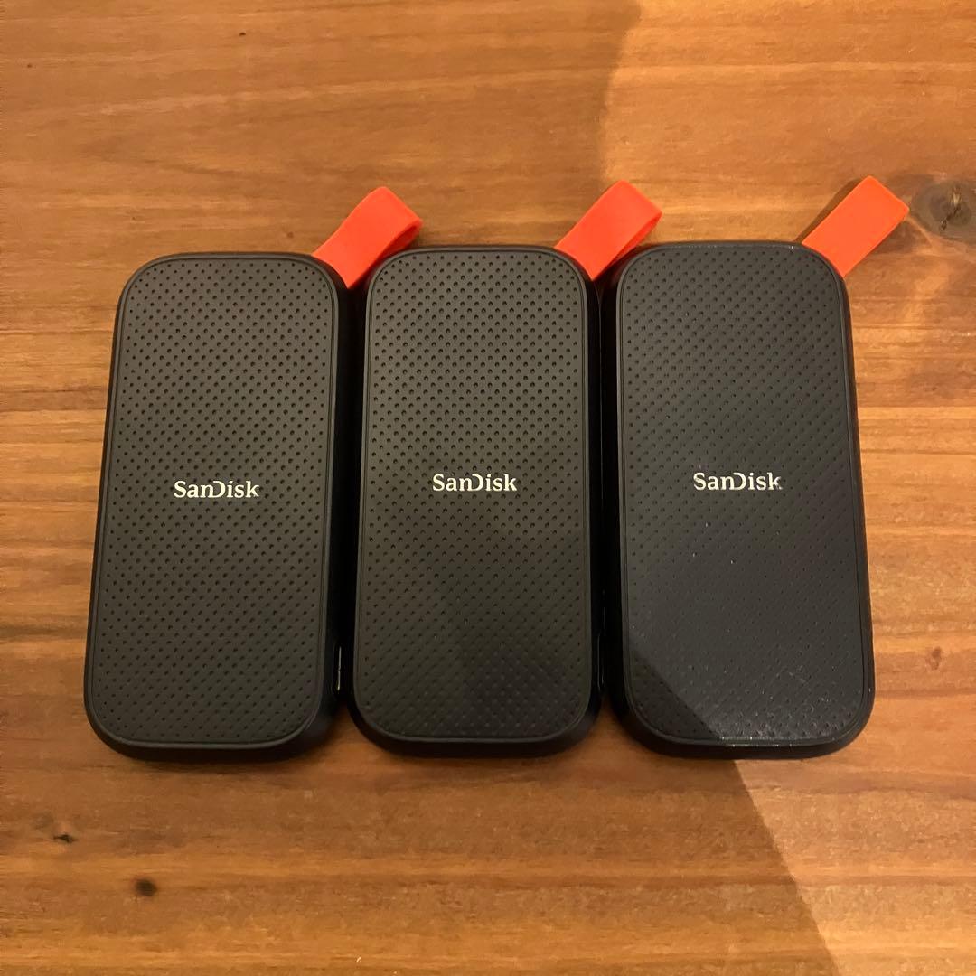 【SALE】SanDisk 2TB 500GB SSD 外付け