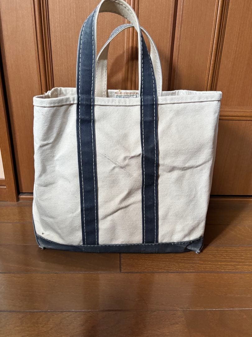80s L.L.bean トートバッグ 2色ギザタグ