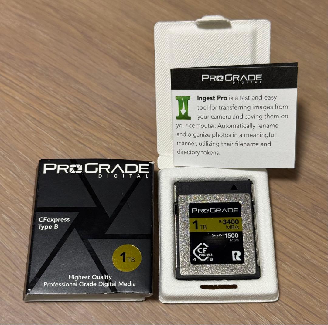 デジタルカメラ ProGrade Digital CFexpress B 4.0 GOLD 1T