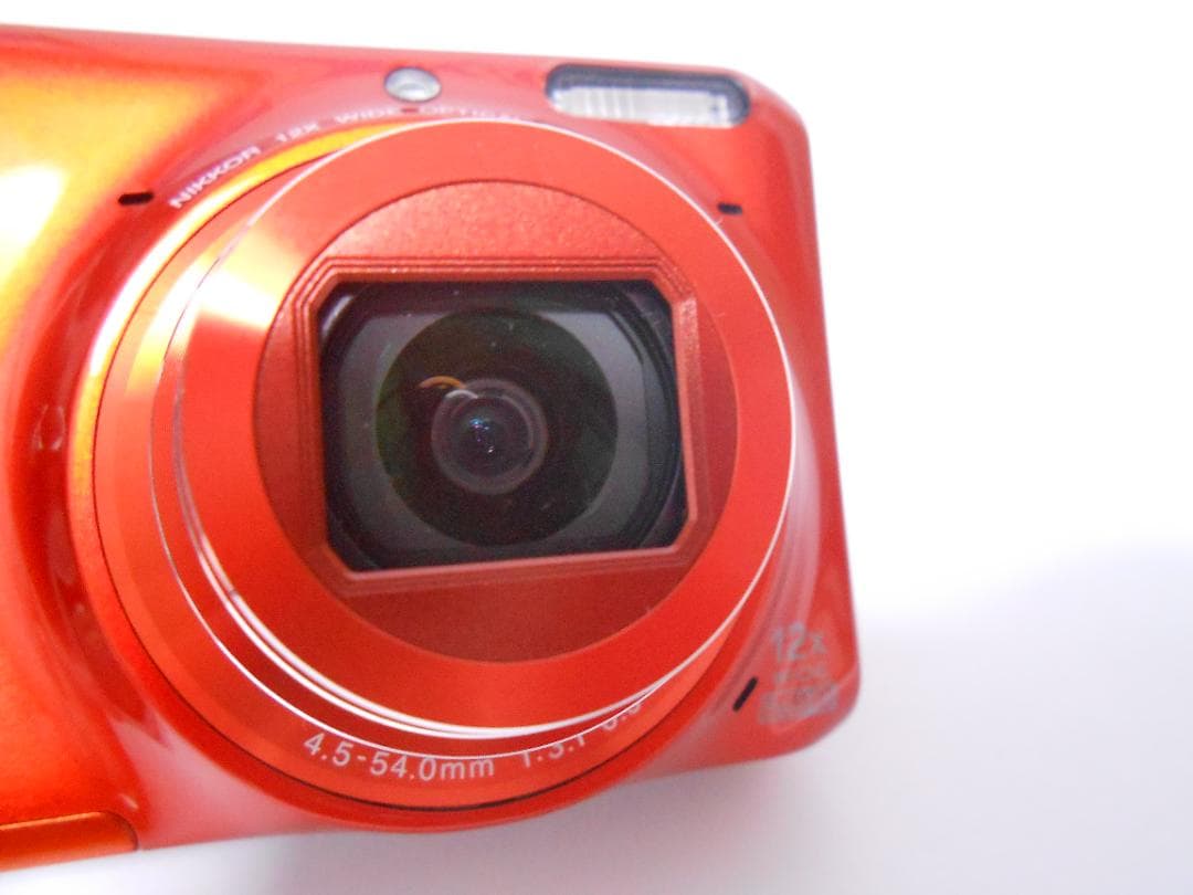 【お値下げ歓迎・極美品】 Nikon COOLPIX S6500 オレンジ