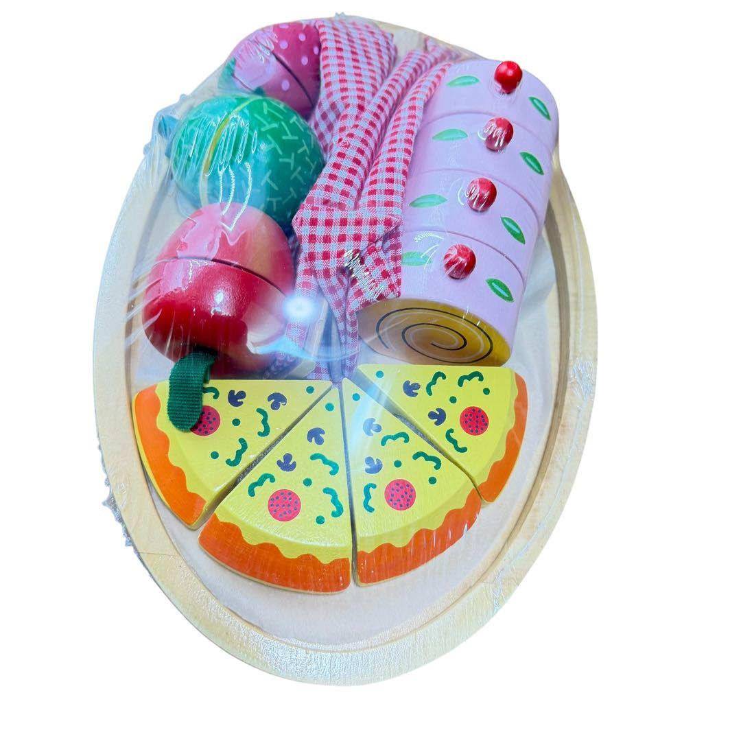 エドインター 森のあそび道具 ままごと 木製玩具 3点セット 美品