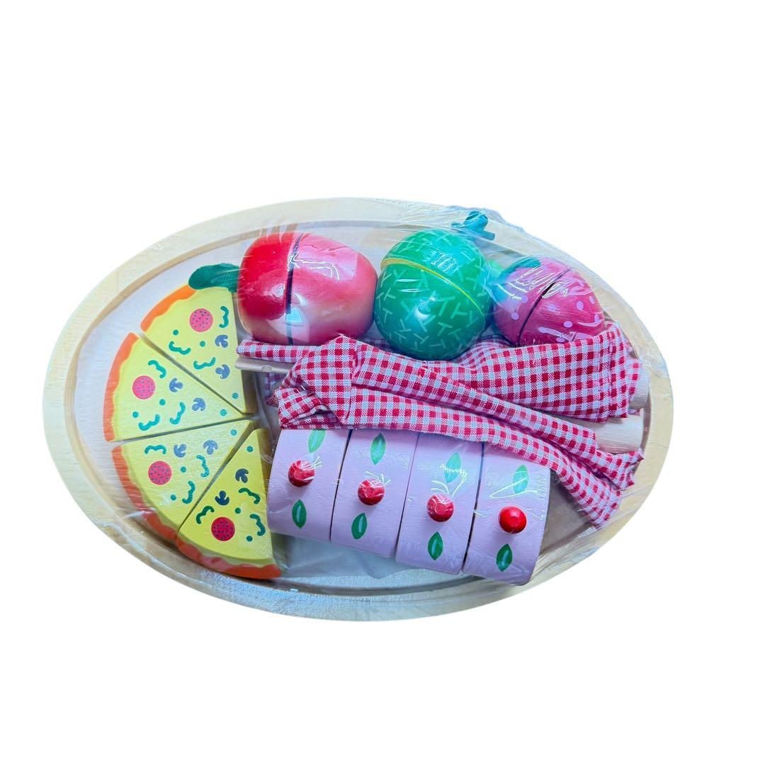 エドインター 森のあそび道具 ままごと 木製玩具 3点セット 美品