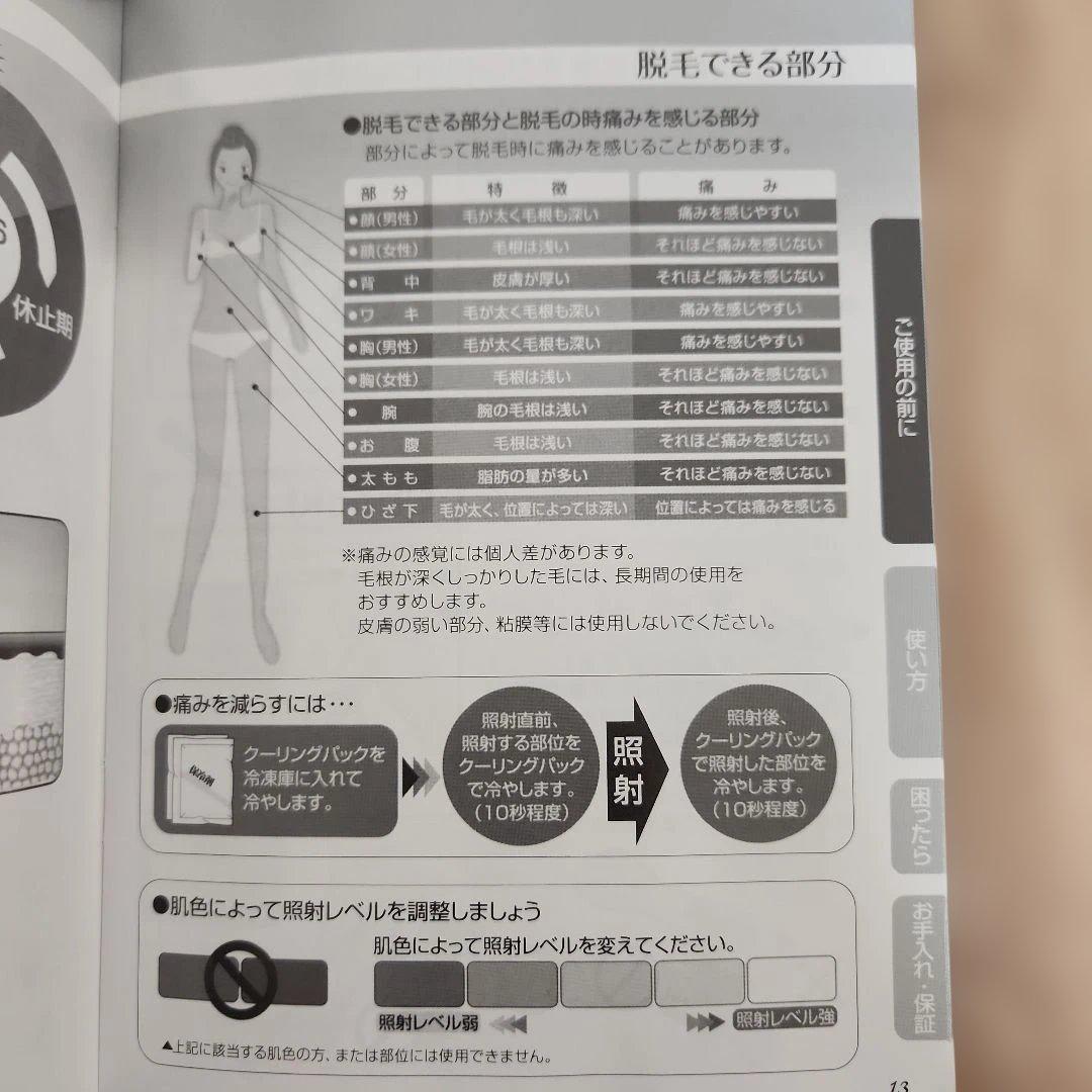 【美品】ケノン 脱毛器 本体と付属品