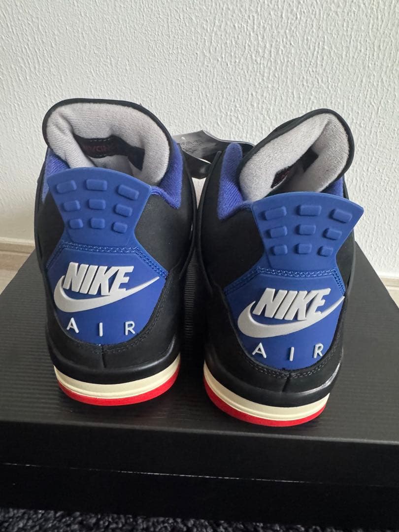 Nike Air Jordan 4 ブラック/レッド/ブルー27cm