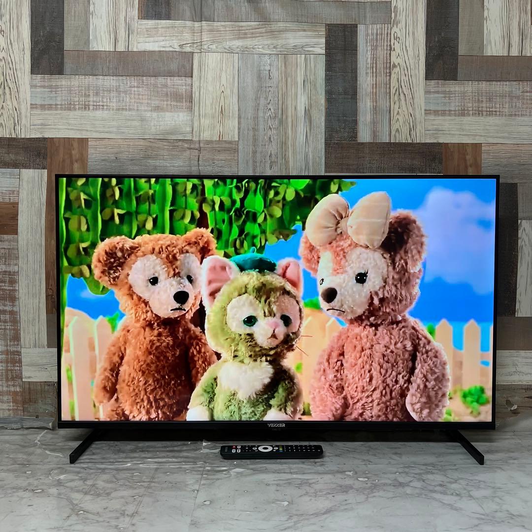 全国送料込❣️昨年購入VEZZER43型量子ドット4KチューナーレスTVアプリ可