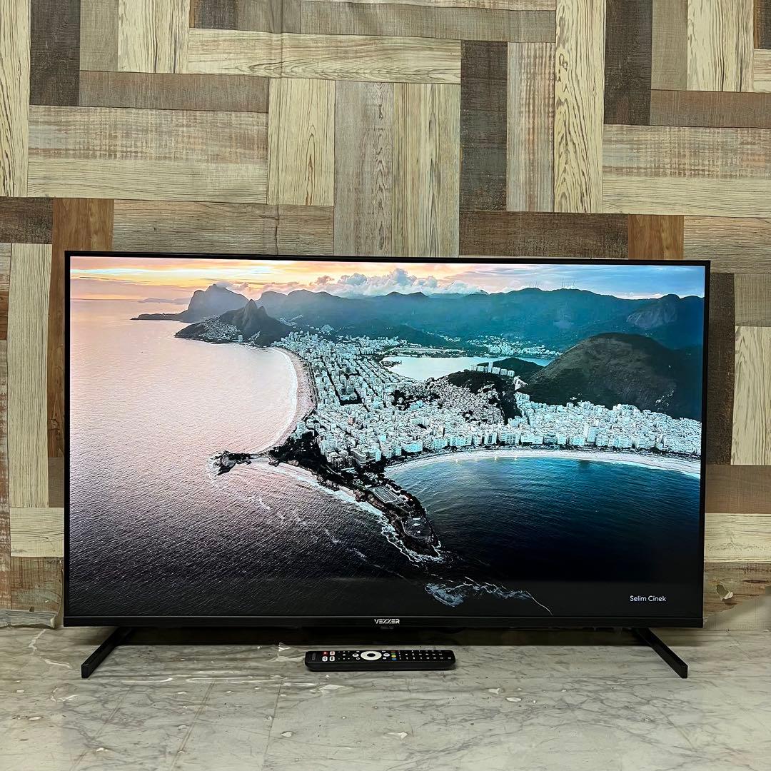 全国送料込❣️昨年購入VEZZER43型量子ドット4KチューナーレスTVアプリ可