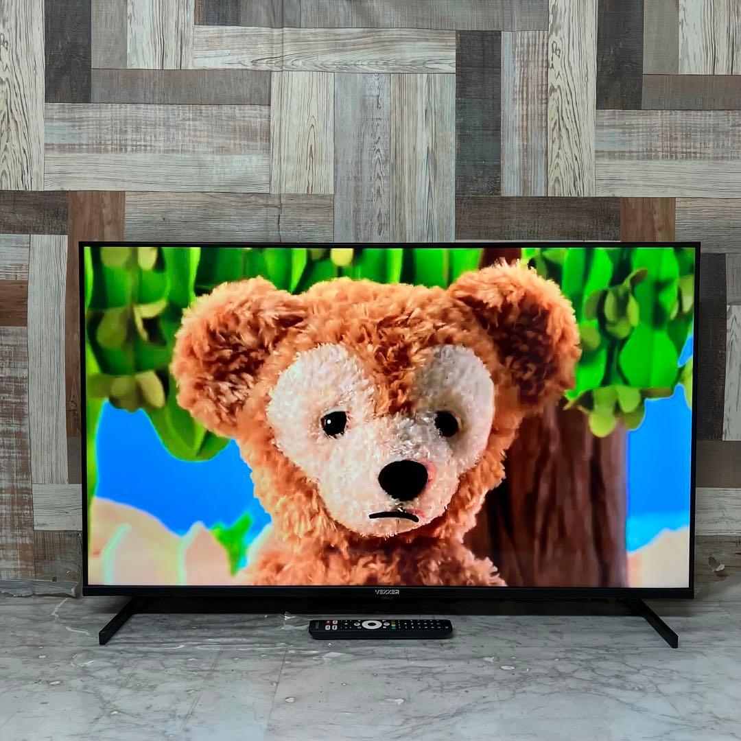 全国送料込❣️昨年購入VEZZER43型量子ドット4KチューナーレスTVアプリ可