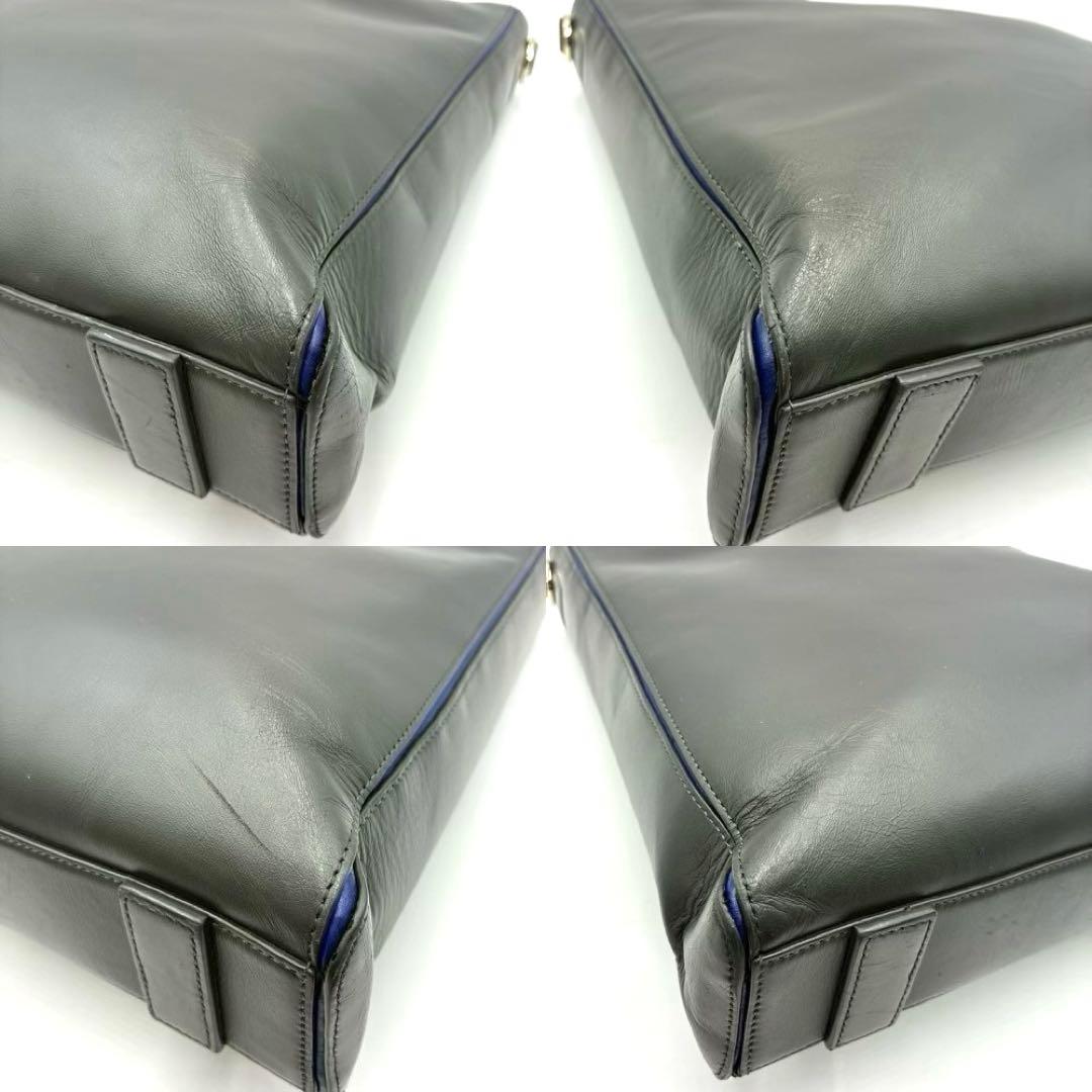 美品 ポールスミス ハイライトトリム 2way トートバッグ A4収納 レザー