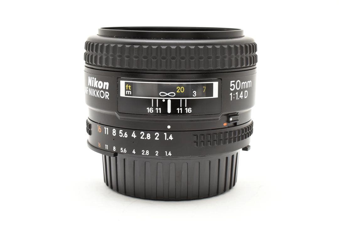 美品 Nikon AF Nikkor 50mm f/1.4 D 単焦点レンズ