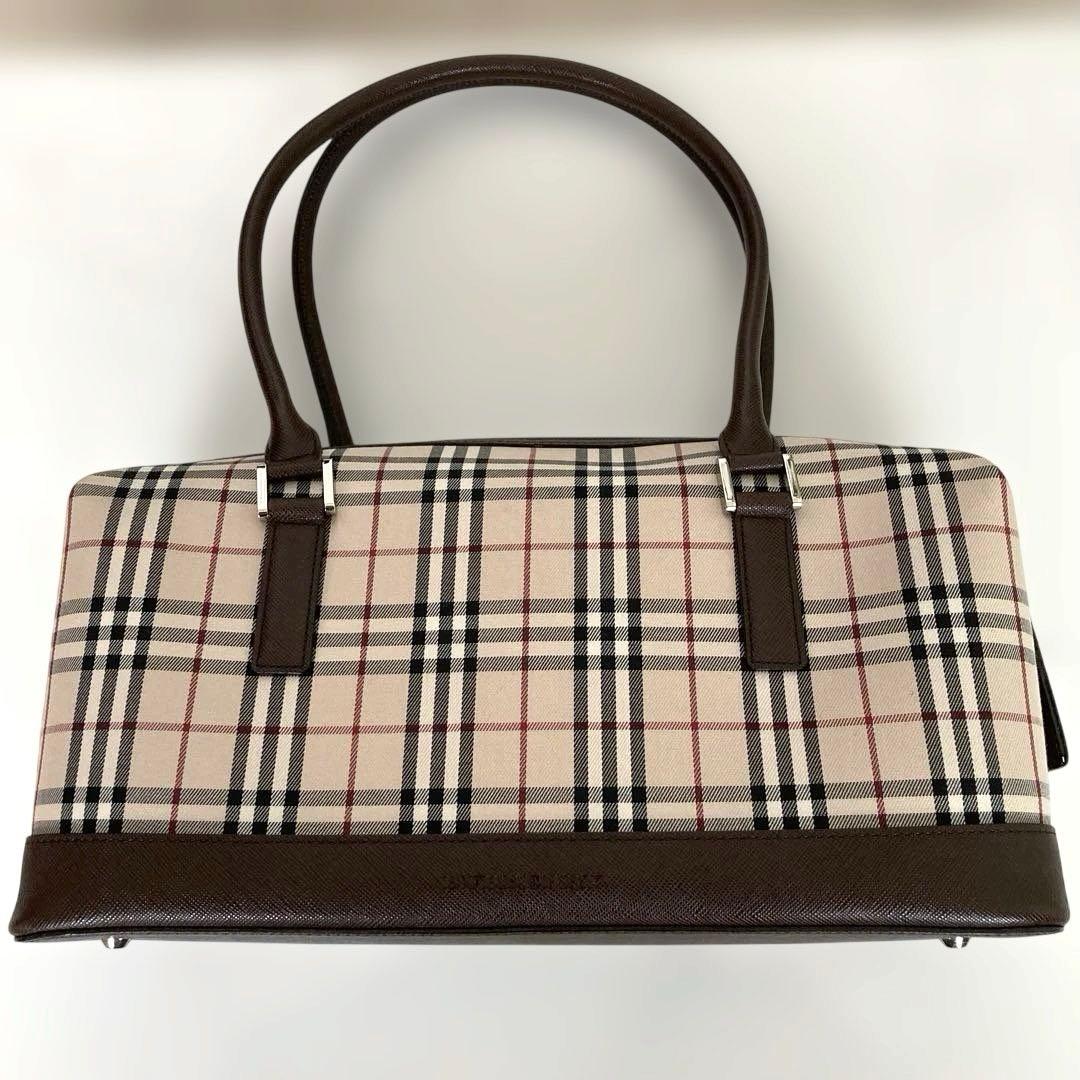 【Burberry】バーバリー ハンドバッグ ノバチェック