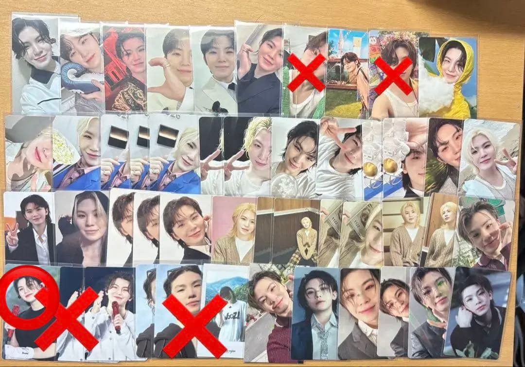 ウジ トレカ まとめ売り 135枚 SEVENTEEN WOOZI 이지훈