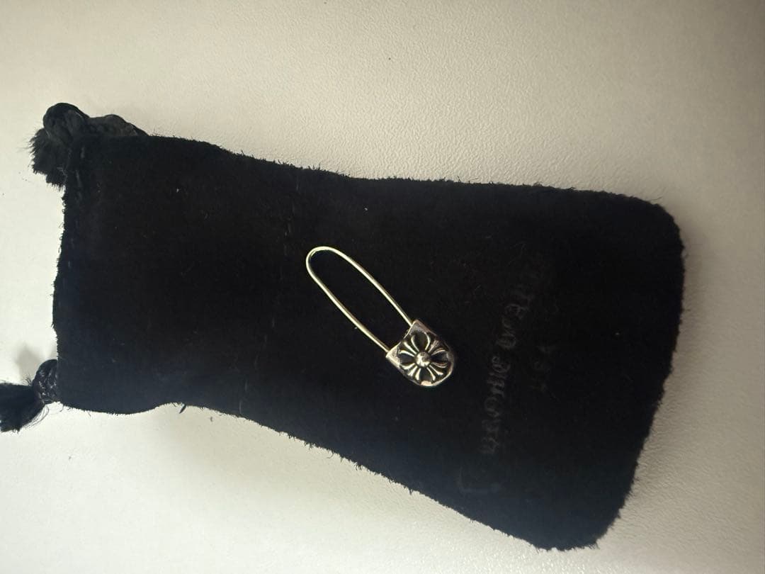 新品未使用品　クロムハーツ　セーフティピン　インボイス原本無修正