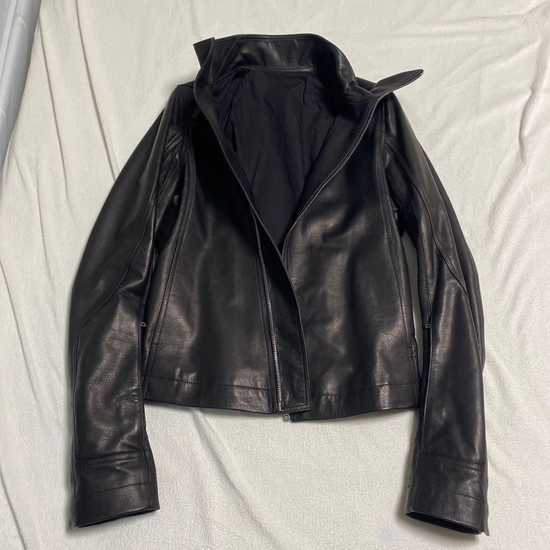 Rick Owens leather rider’s jacket
