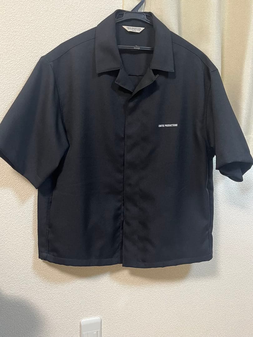 トップス Polyester Twill Fly Front S/S Shirt