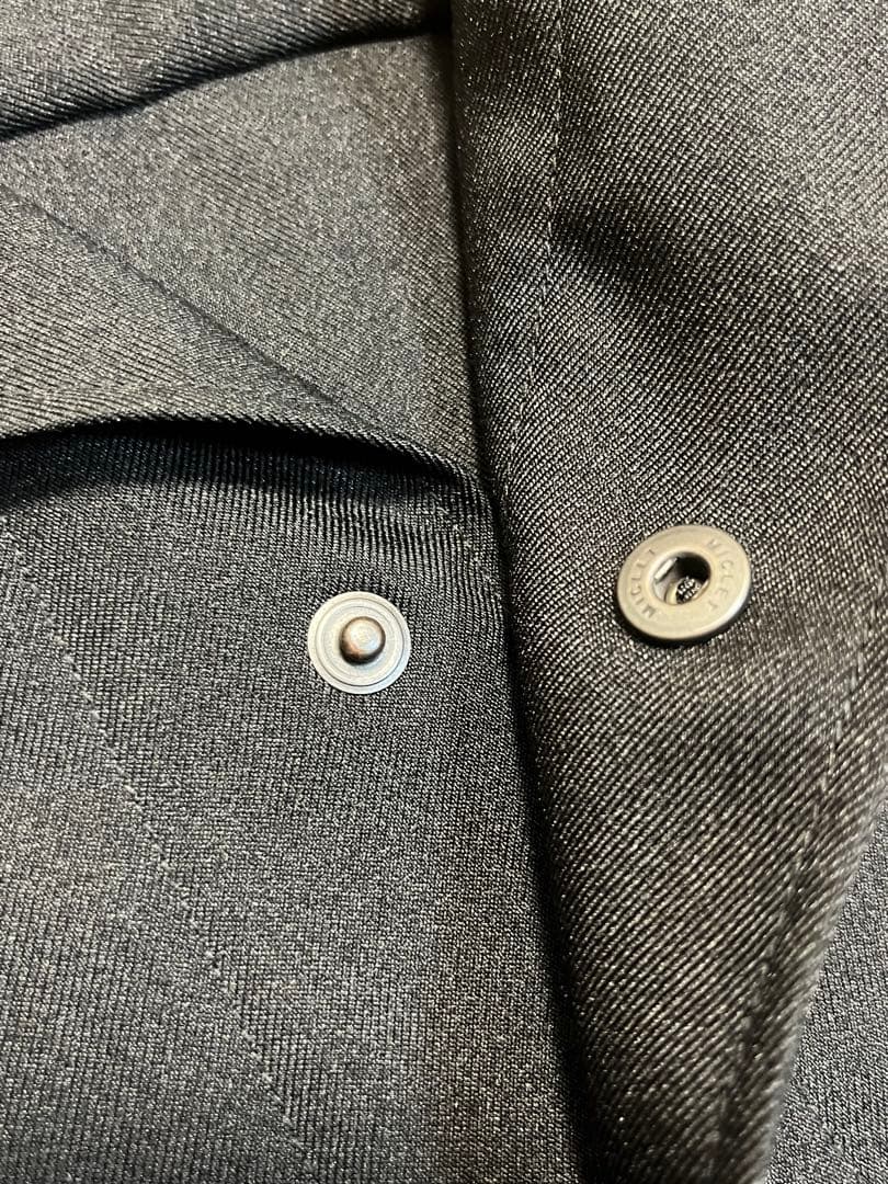 トップス Polyester Twill Fly Front S/S Shirt