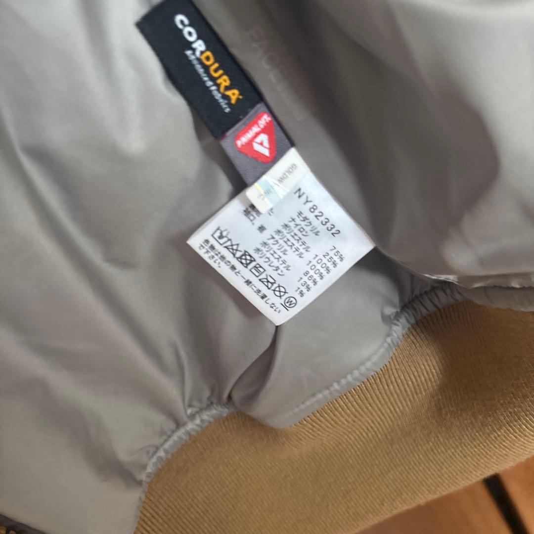 THE NORTH FACE ブラウン キルティングジャケット　サイズＳ