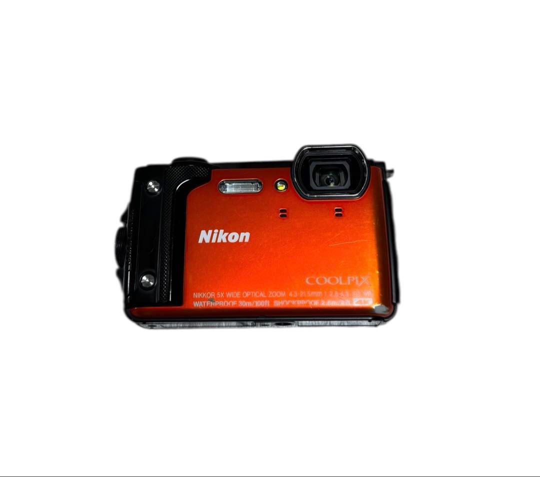 Nikon COOLPIX W300 防水デジタルカメラ　オレンジ