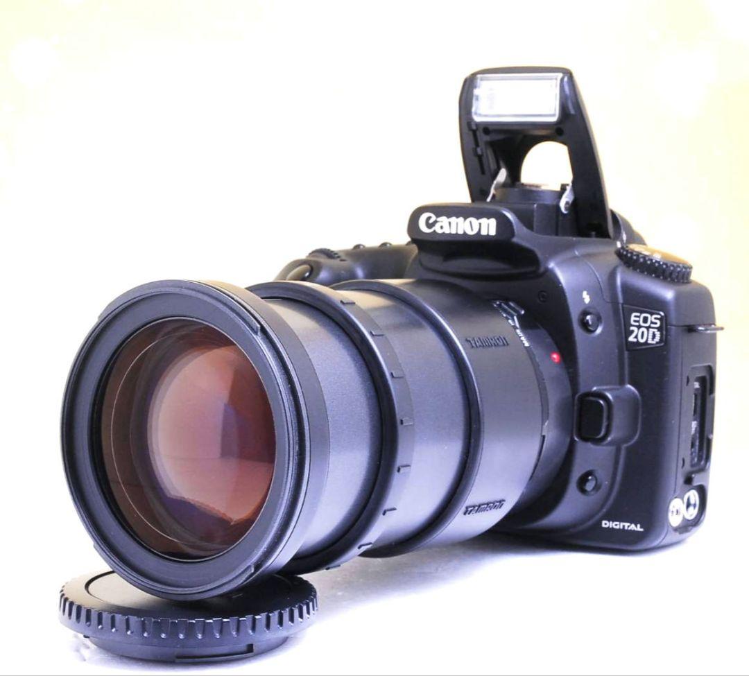 CANON　EOS　20D⚡️一眼レフ⚡️初心者　広角から望遠まで⚡️キャノン