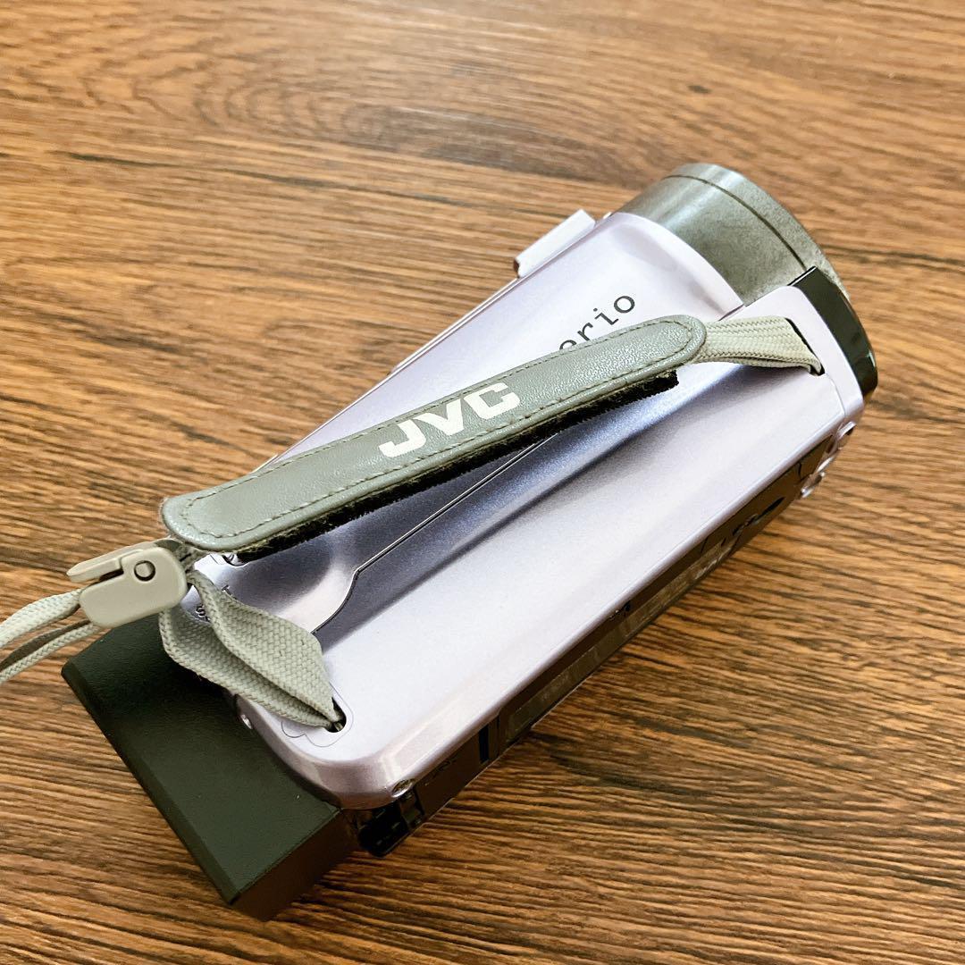 JVC Everio GZ-E765-V デジタルビデオカメラ　動作品　PC転送