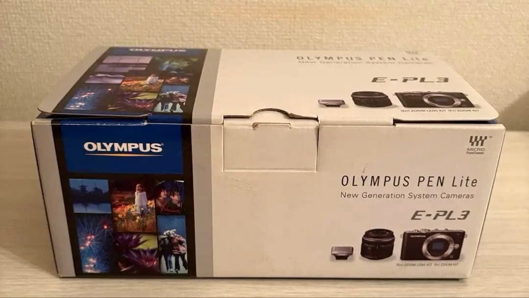 OLYMPUS PEN Lite E-PL3 シルバー レンズキット