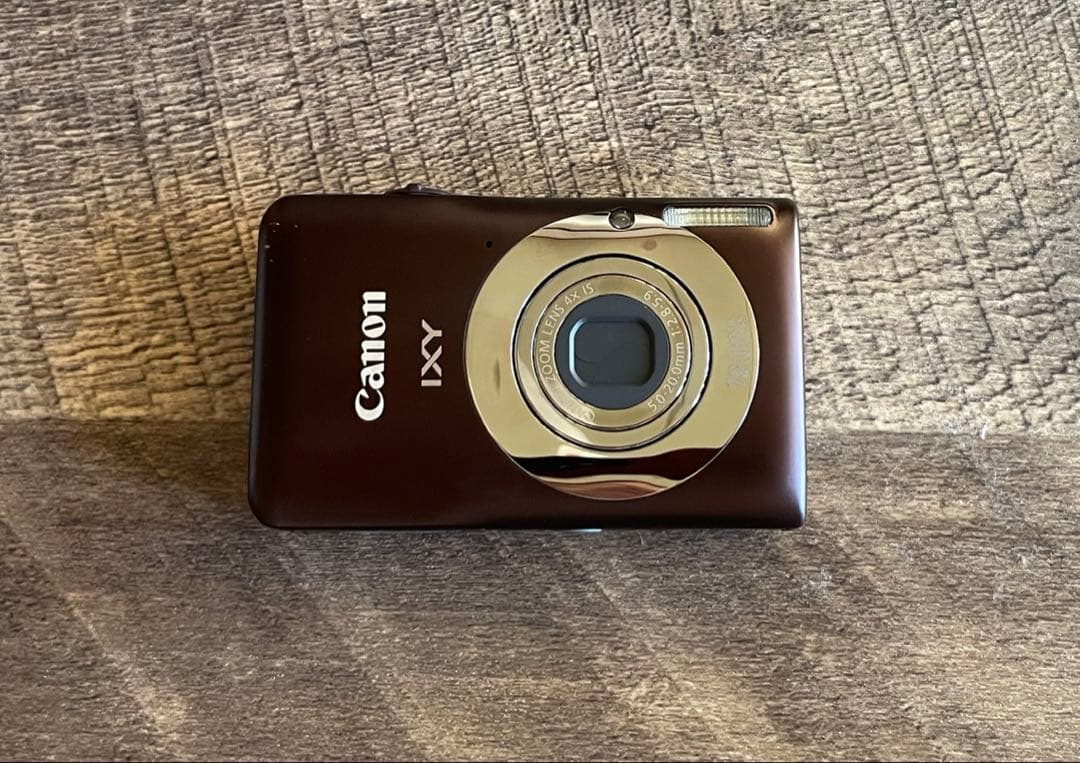 Canon IXY ブラウン デジタルカメラ