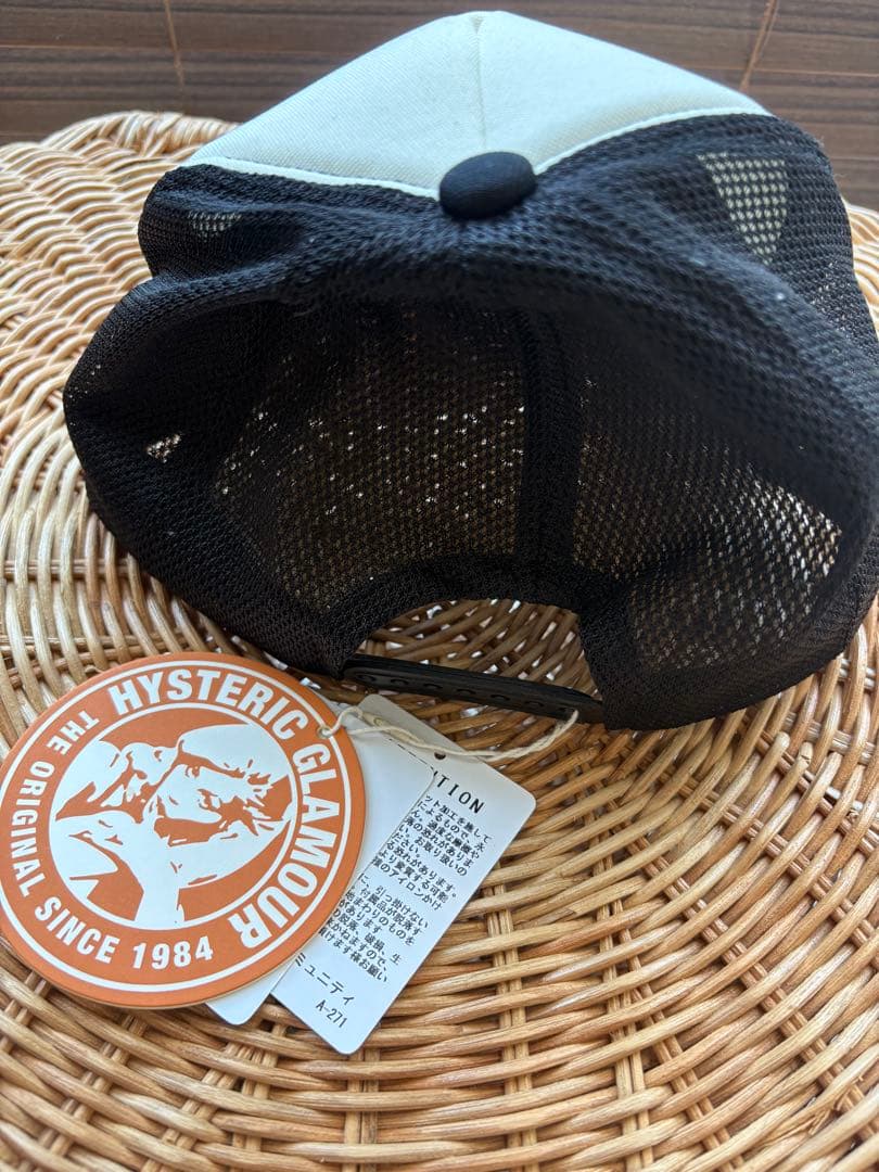 HYSTERIC GLAMOUR HYPNOTIZED LOGOキャップ