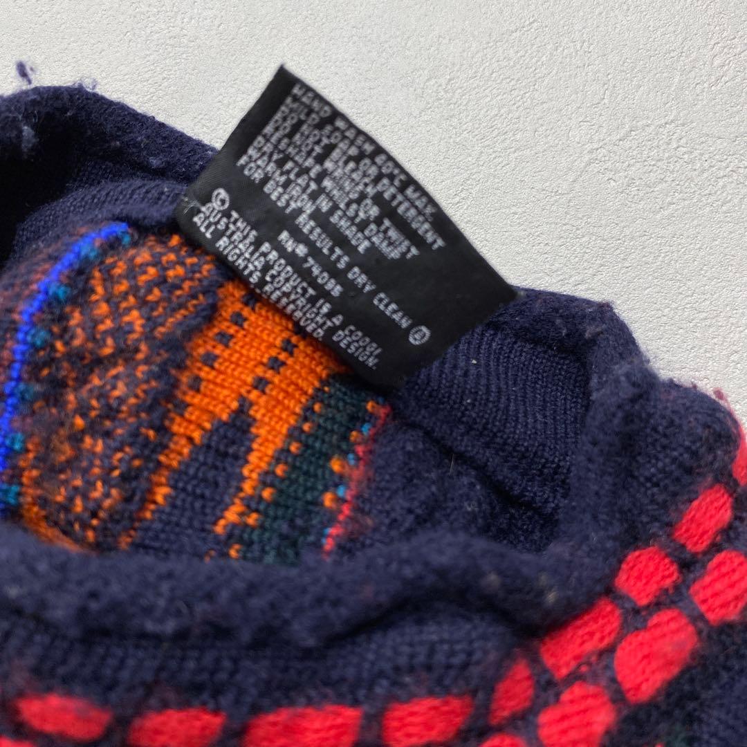 N311◯ COOGI クージー 3Dニット カラフルニットMサイズ