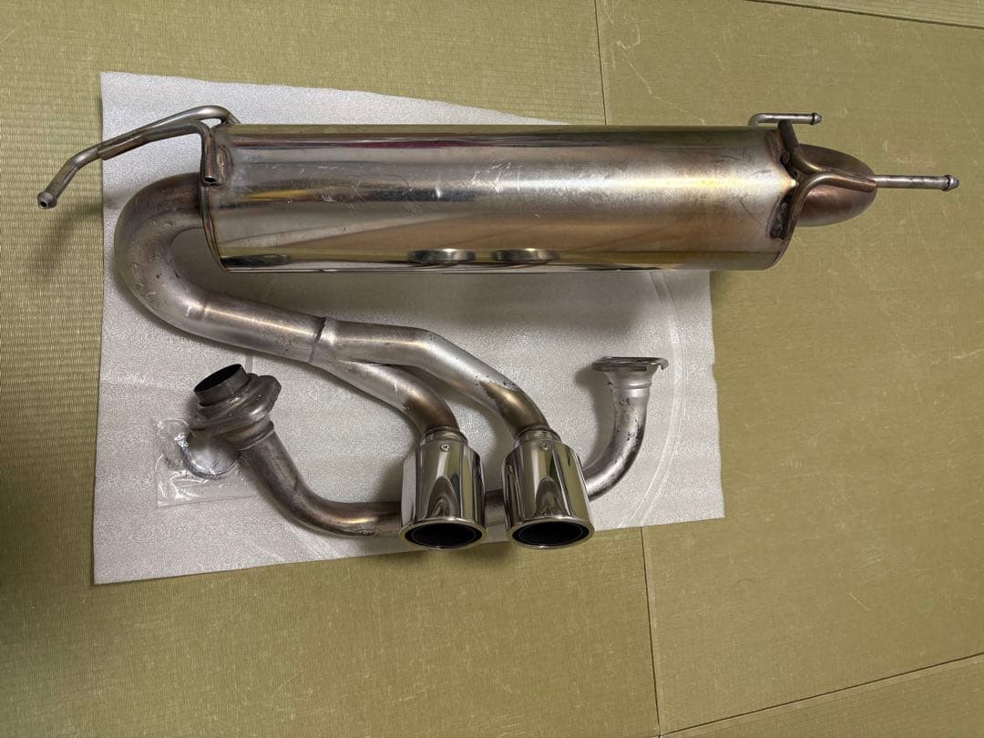 S660 無限 スポーツサイレンサー（ステンレスフィニッシャー）