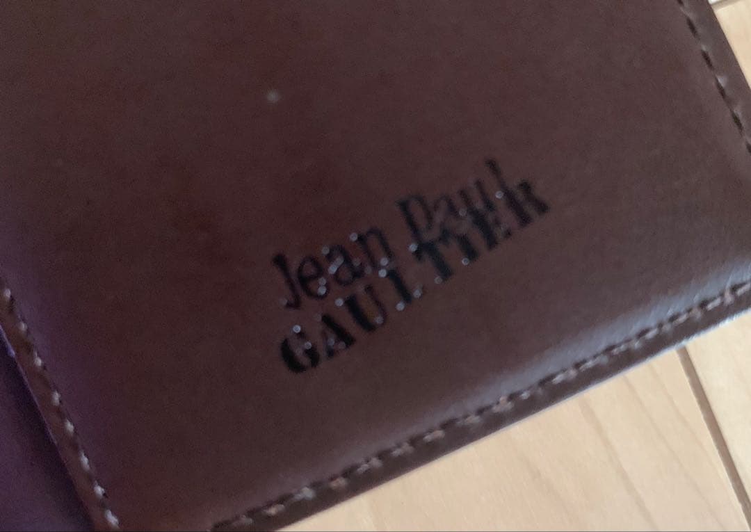 ジャンポールゴルチェ 長財布 総柄 Vサイバー　GAULTIER 革