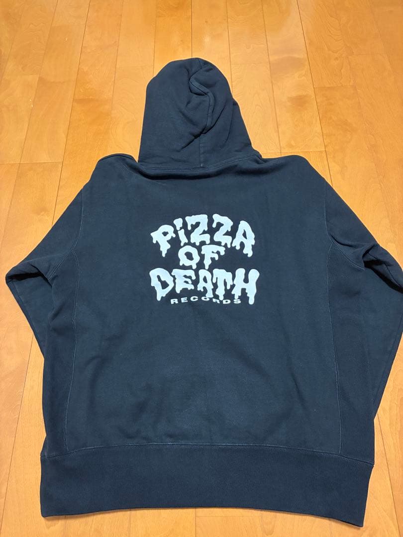 KUZIRA ピザオブデスパーカー ブラック XL