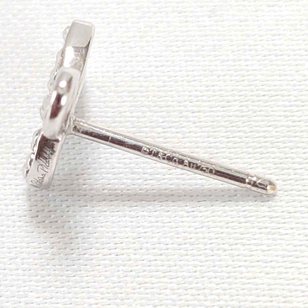 【美品】 ティファニー オリーブ リーフ ダイヤ ピアス 6065