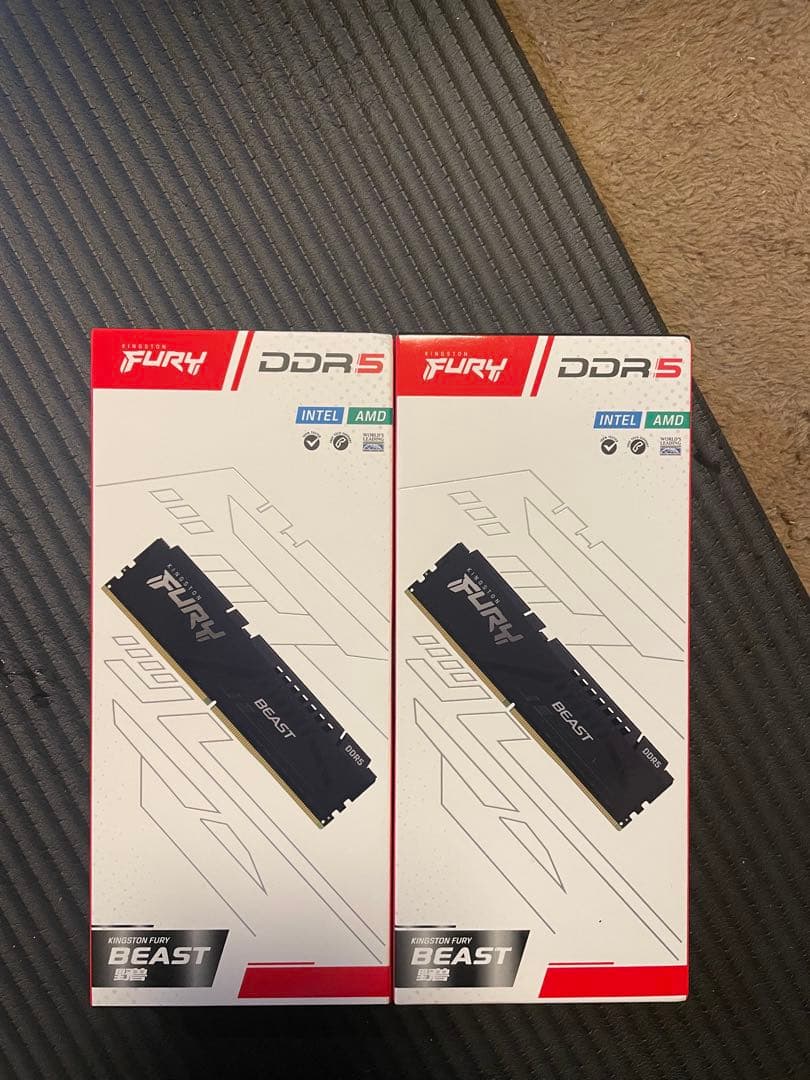 KingstonFURYBeastDDR5 5600Mhz 16GB×2枚セット