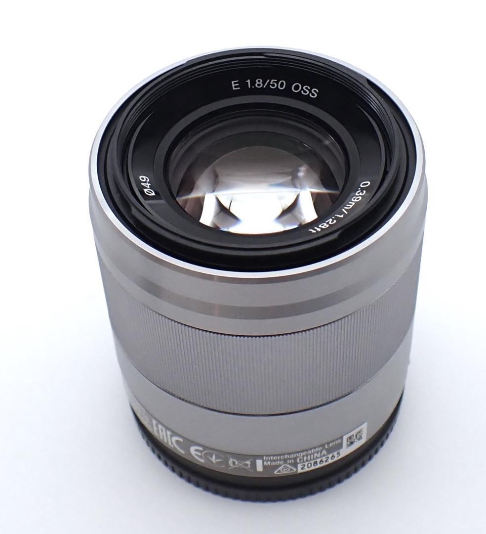 SONY 標準レンズ E50mm F1.8　OSS 美品