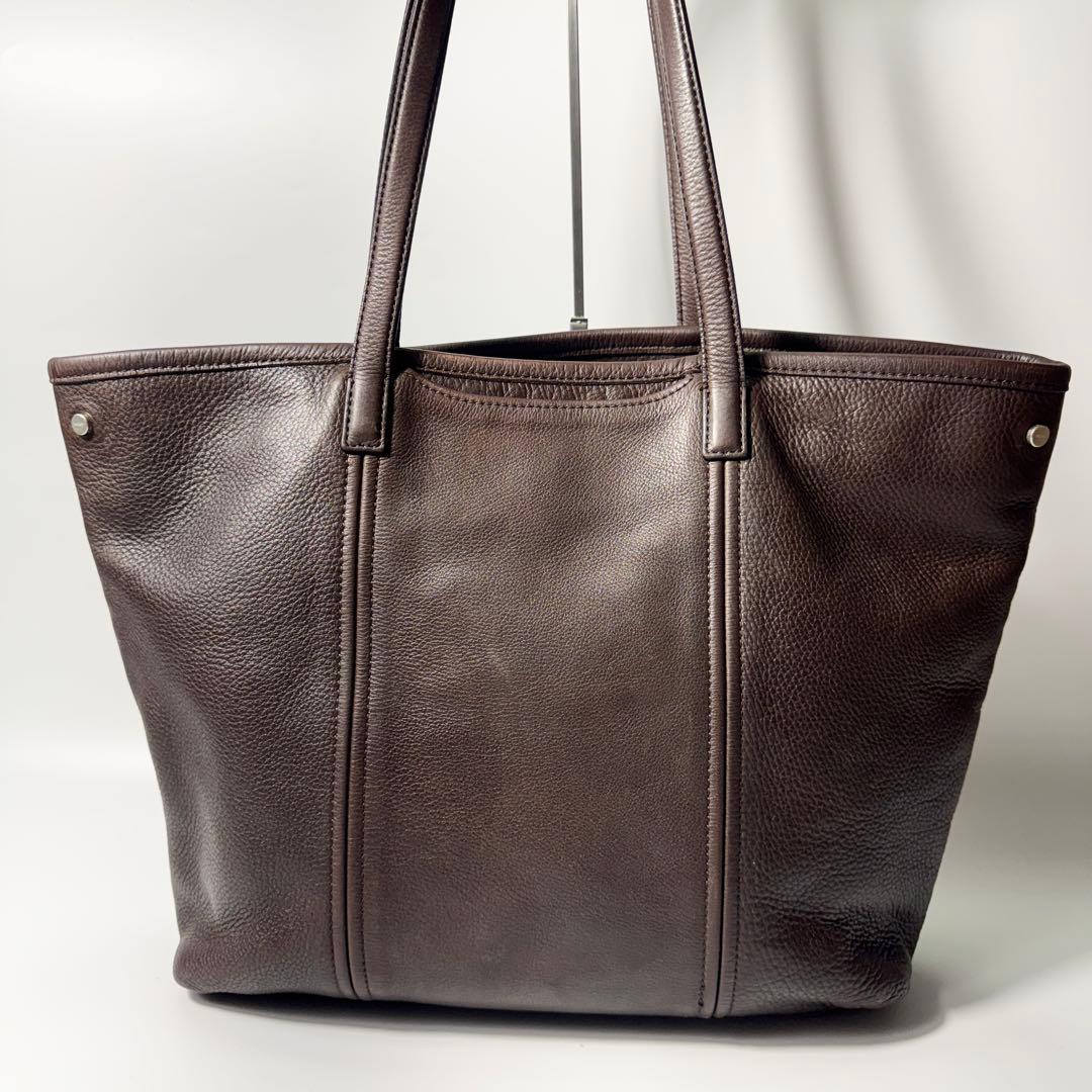 美品✨aniary アニアリ トートバッグ レザー ビジネスバッグ 大容量