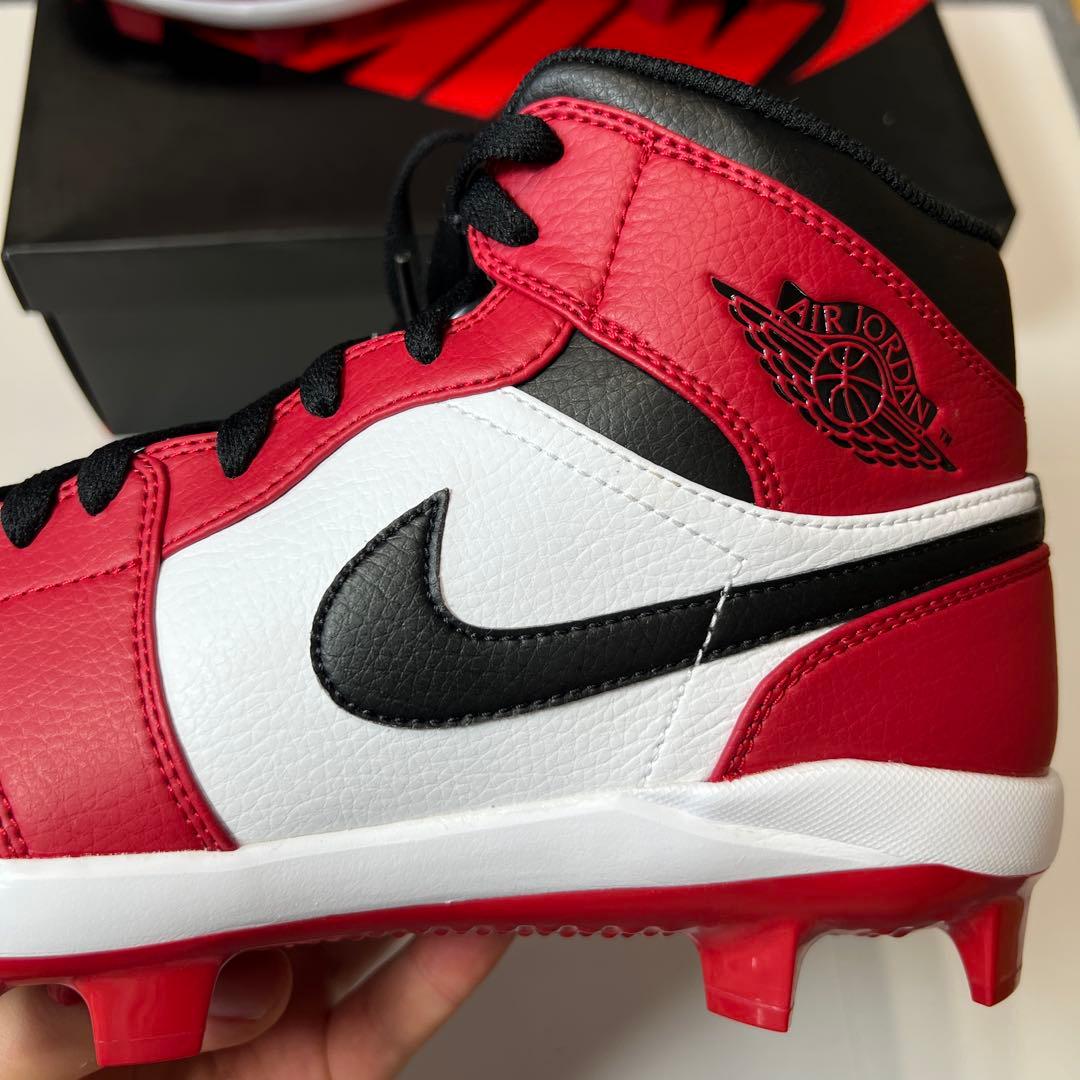 に*子様 【日本未発売】エアジョーダン1 野球用スパイク