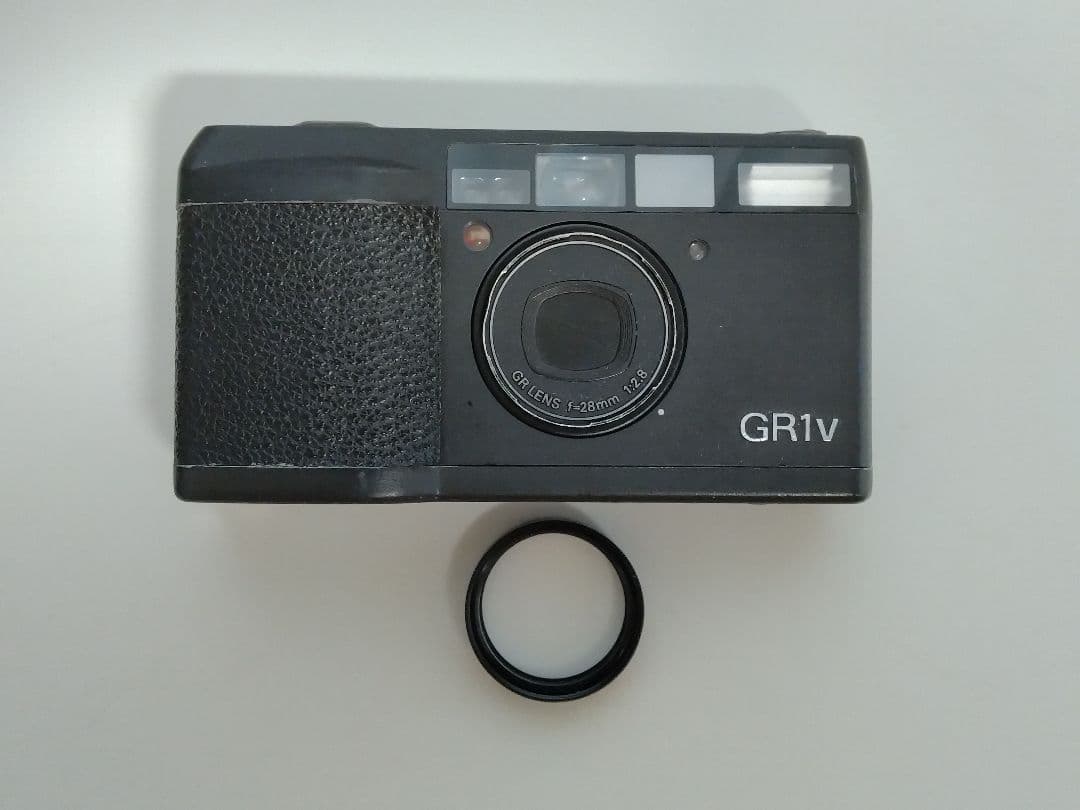 【状態難有り、使用可】RICOH GR1v DATE リコー フィルムカメラ
