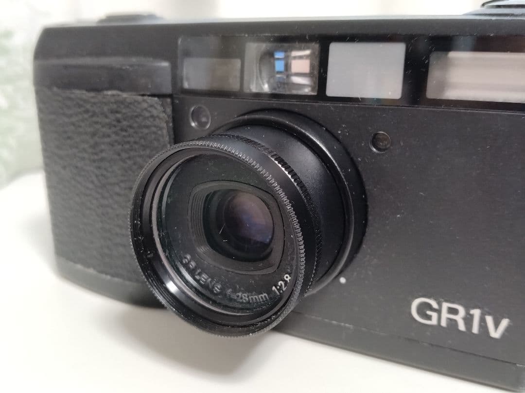 【状態難有り、使用可】RICOH GR1v DATE リコー フィルムカメラ