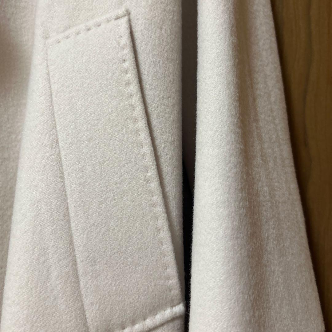 【新品未使用】23区　ウールカシミア ビーバーチェスターコート　36