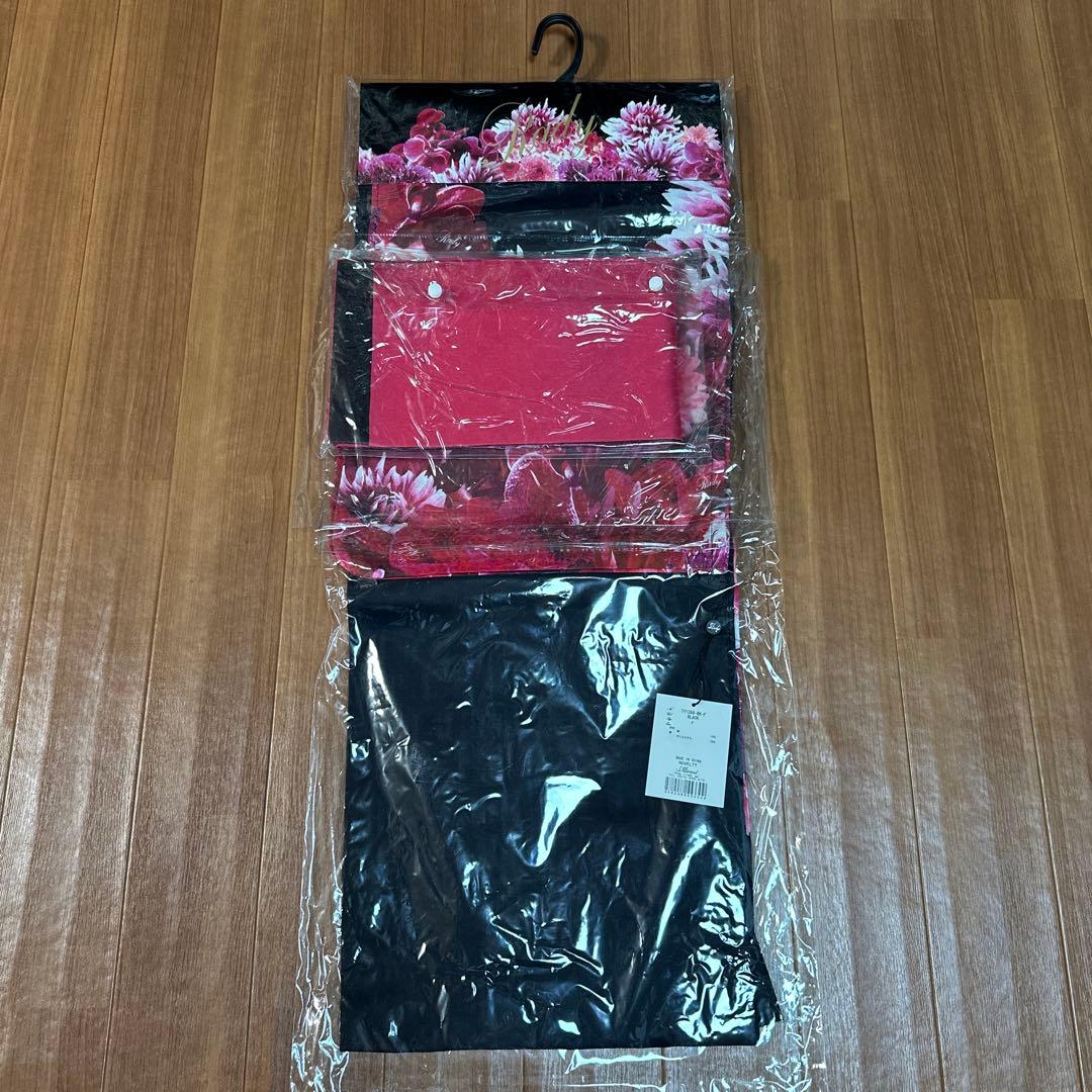 【レア】新品未開封★Rady★浴衣 （帯セット）リゾートフラワー★黒★リゾフラ★