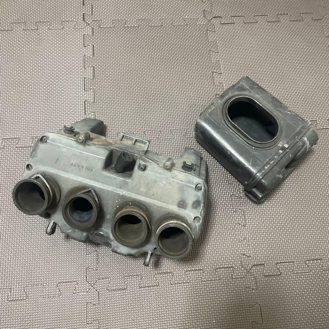 【送料無料】ゼファー400 純正エアクリーナーボックス 希少！実働外し！