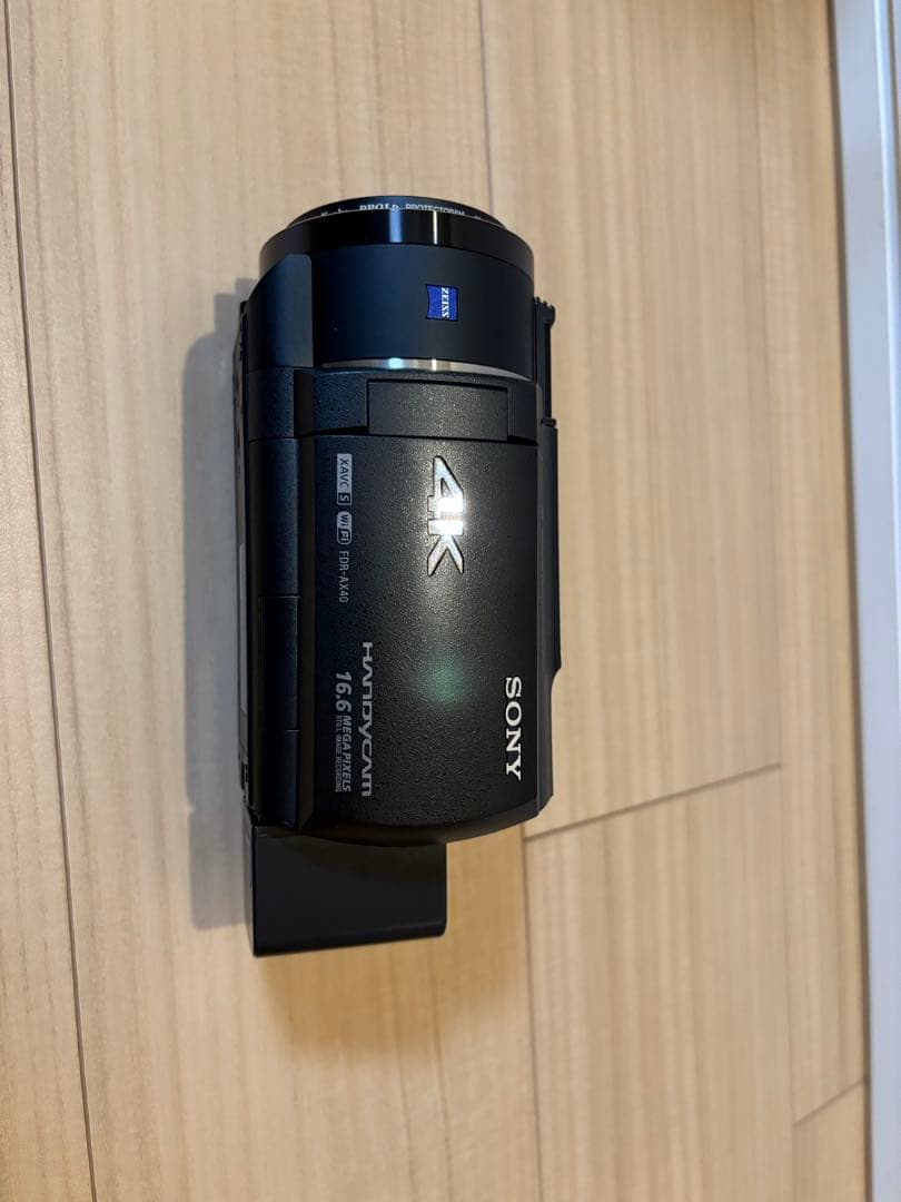 【訳あり】FDR-AX40 4K ビデオカメラ本体と付属品　　※ピンボケ不良