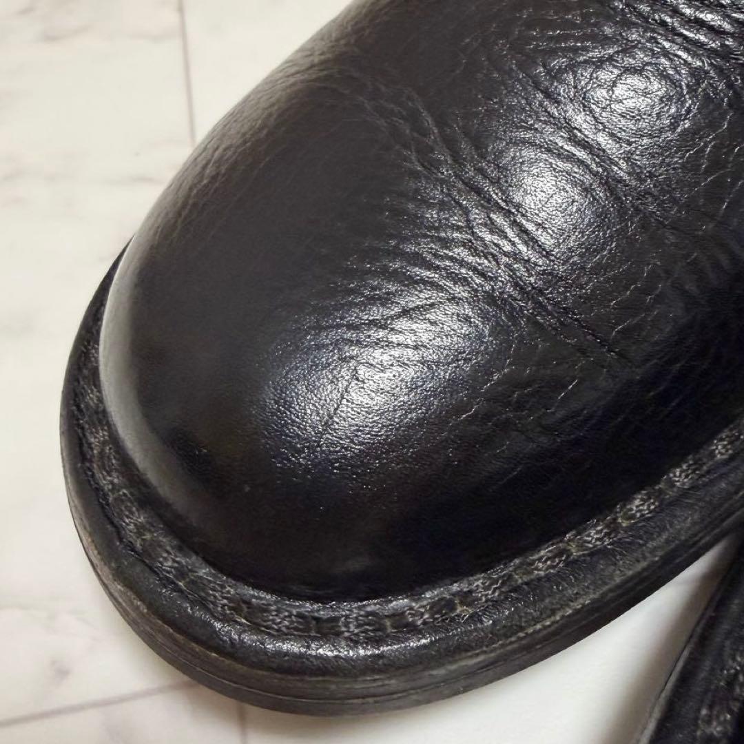 trippen トリッペン ロングブーツ 37 本革 黒 サイドジップ ドイツ製