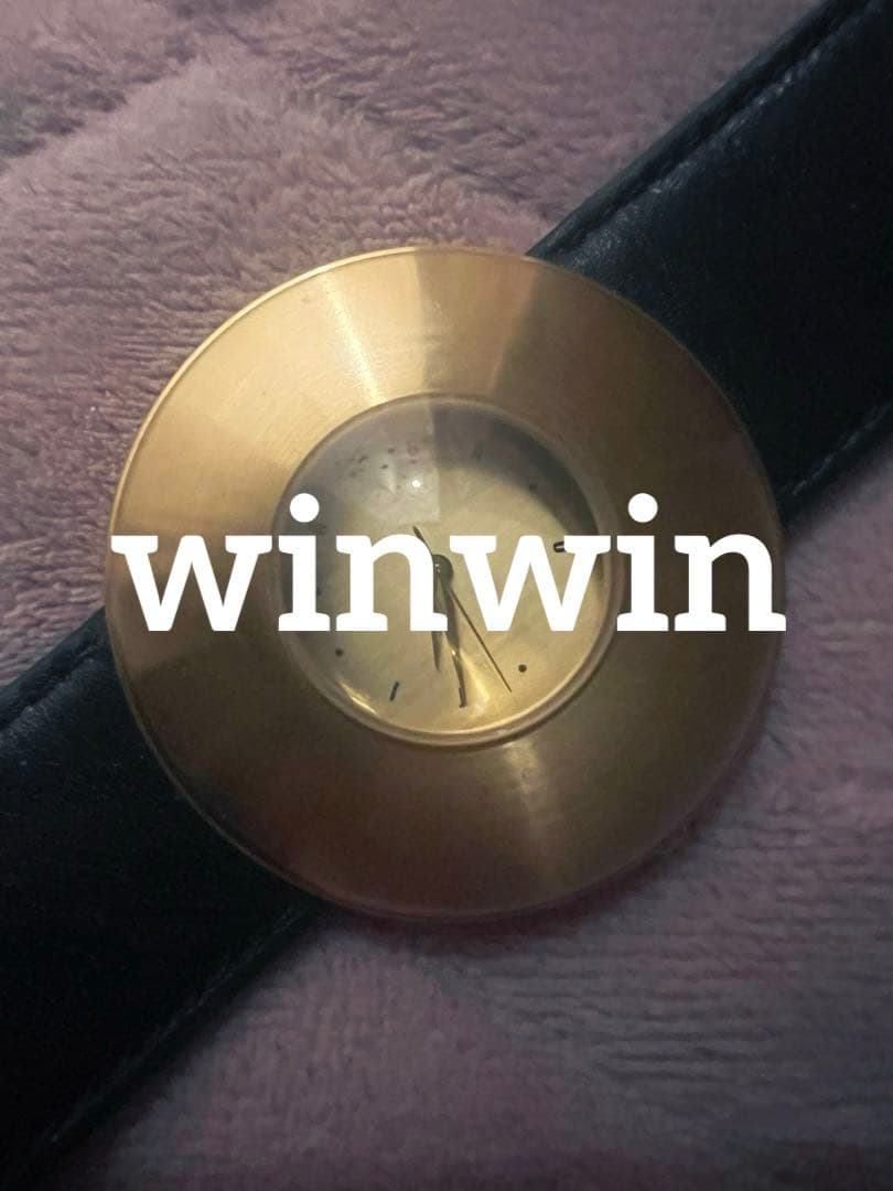 Jean Paul Gaultier ゴールド ブラック UFO時計