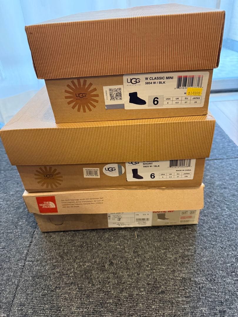 THE NORTH FACE Nuptse Bootie WP UGG 3点