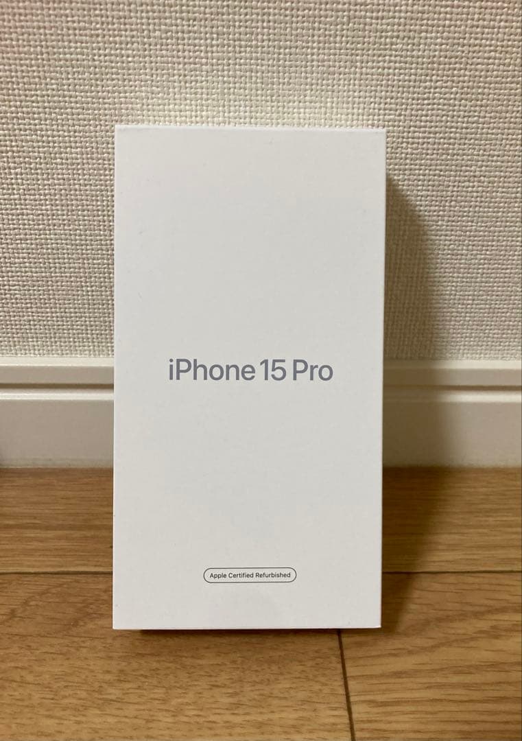 (短期間)Apple iPhone 15 Pro 256GB simフリー