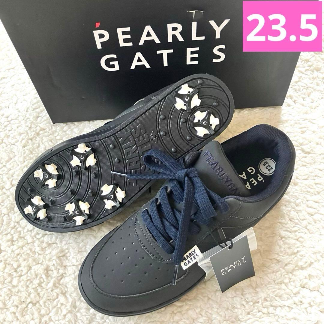 【新品 】PEARLY GATES ローカット　スパイク23.5 レディース