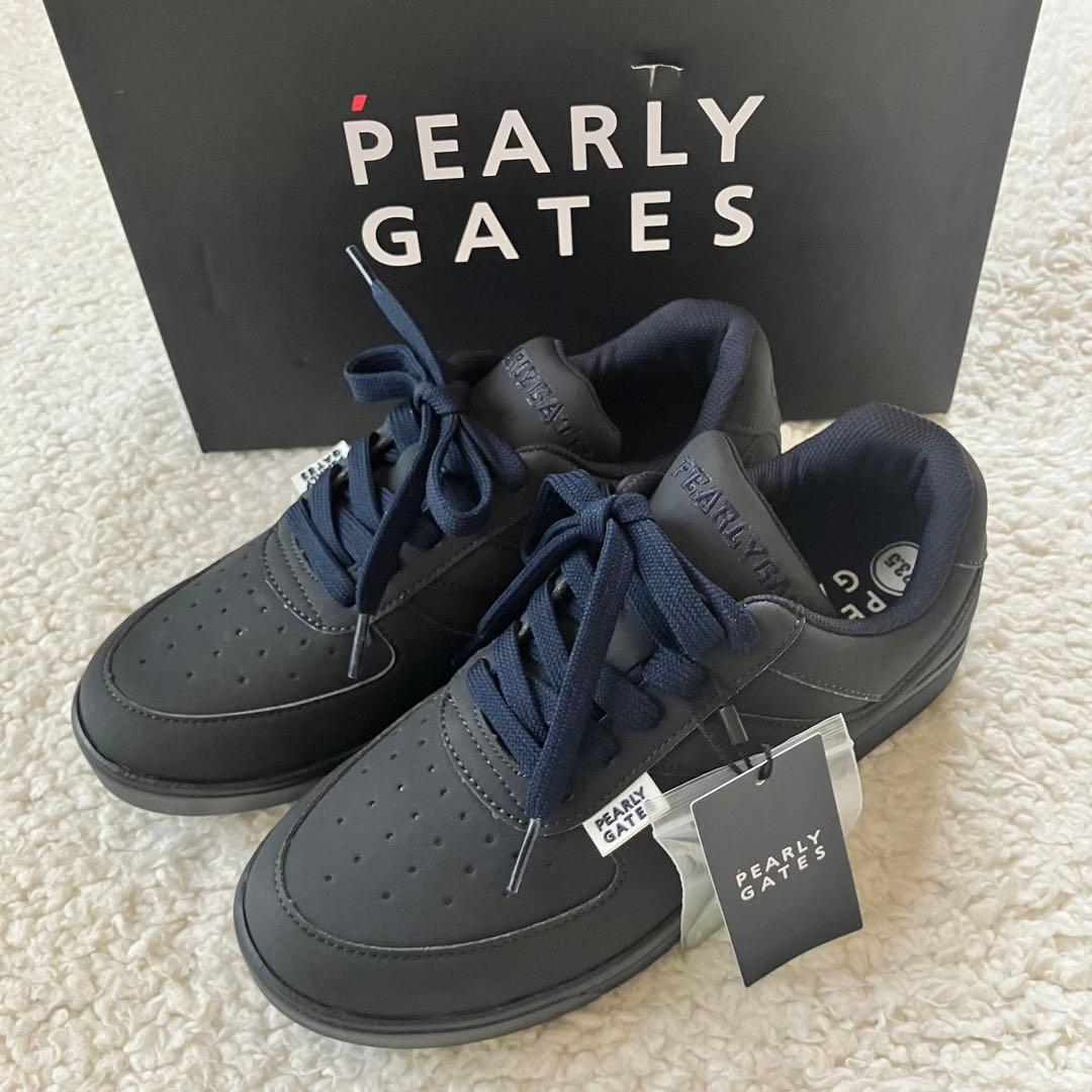 【新品 】PEARLY GATES ローカット　スパイク23.5 レディース