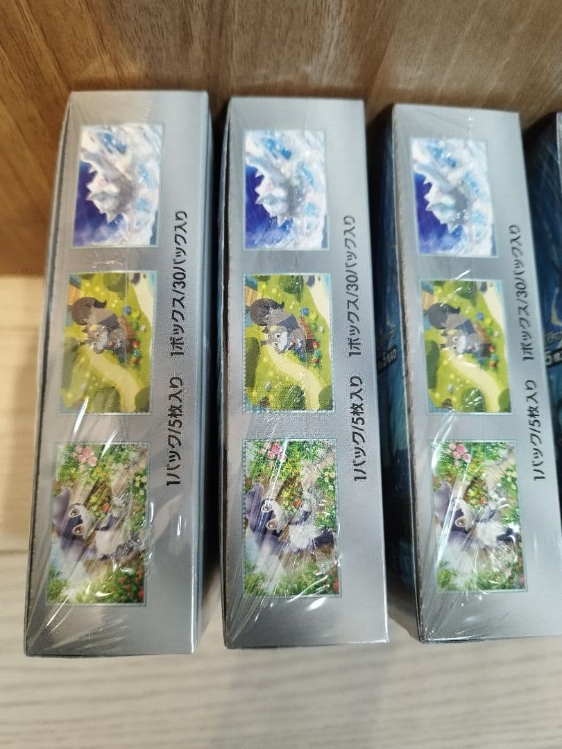 【新品未開封】ポケモンカードゲーム バイオレットex 6box シュリンク付き