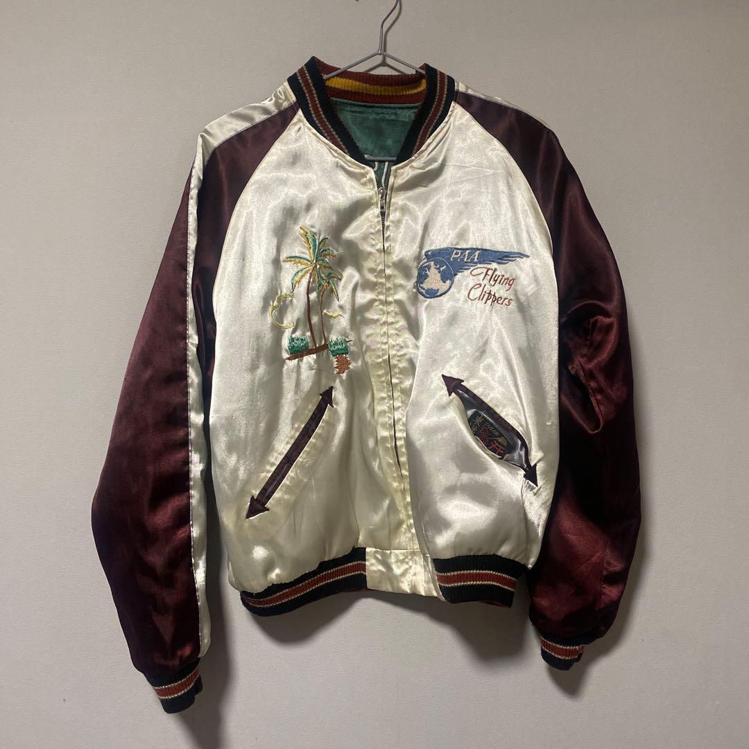 東洋TAILOR インディアン リバーシブル　スカジャン